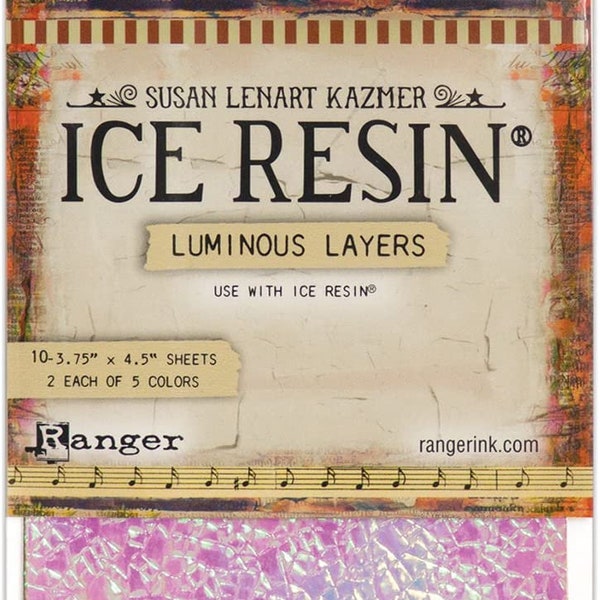 ICE Resin (Includes 10 Sheets Luminous Layers, Mixed, Piece