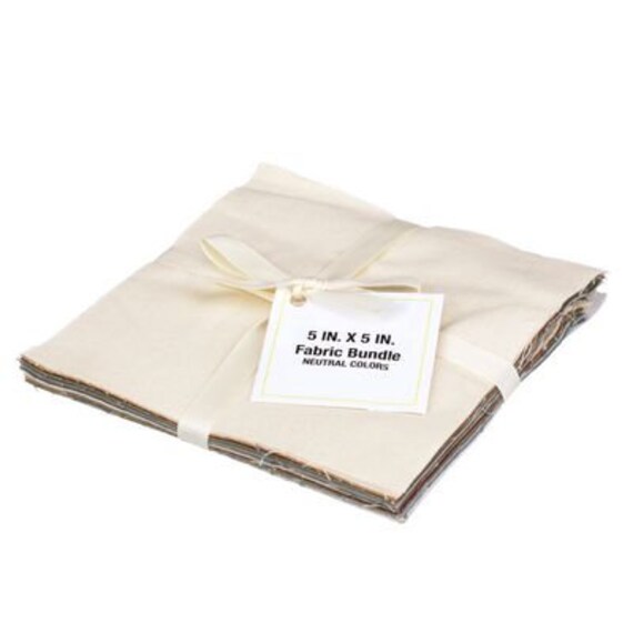 Charm Pack 5" squares quilt precut fabric bundle