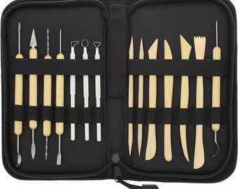 8-Piece Clay Sculpting Tool Set, Metal Head Sculpture Tools Shapers
