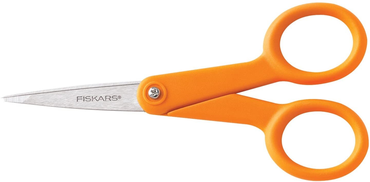 Fiskars Red Handle Lefty Scissors 8 Inches True Left Handed Blades 