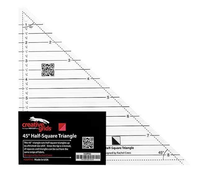 10 Clearview Triangle™ 60° Acrylic Ruler