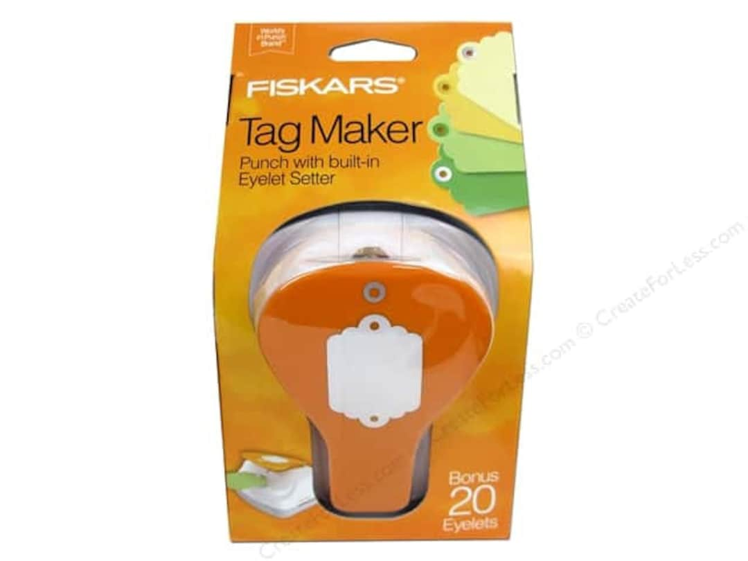 Fiskars® Standard Craft Tag Maker Punch