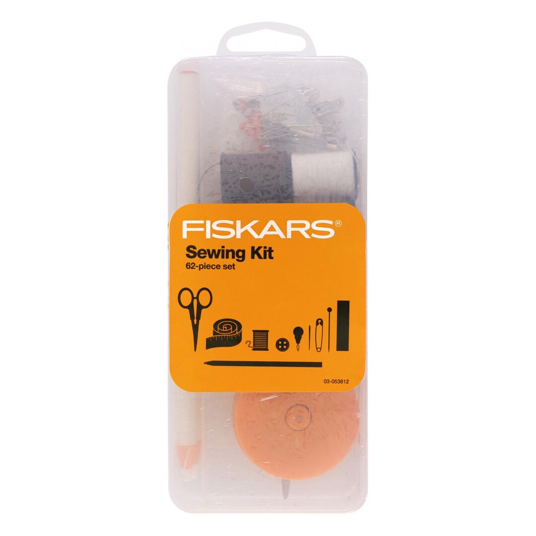 Fiskars Sy Kit Fiskars Sewing Essentials Kit - 62-piece Set (including the 20 Straight ...
