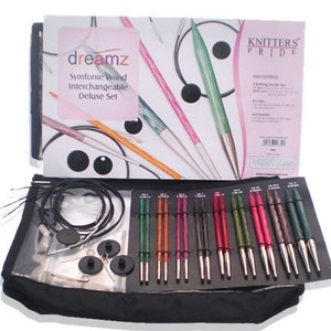  Knitters Pride Dreamz Deluxe Interchangeable Needle Set