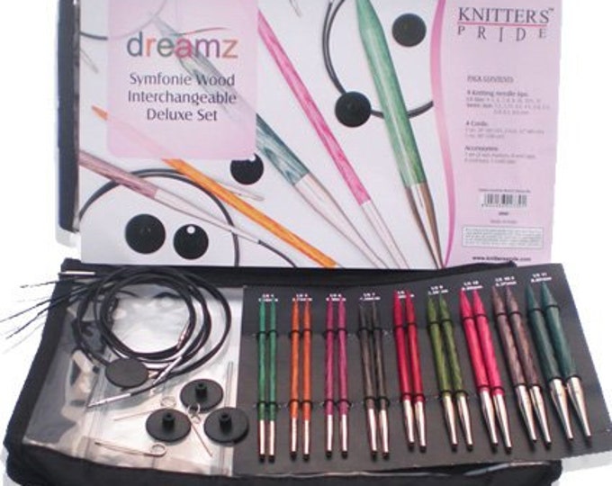 Knitter's Pride DREAMZ Interchangeable Circular Knitting Needles DELUXE