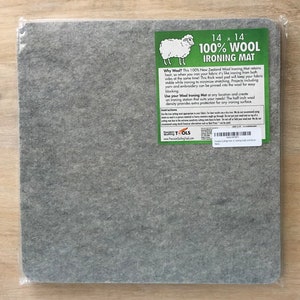  Precision Quilting Tools 13.5 x 13.5 Wool Ironing Mat for  Quilting - 100% New Zealand Wool Pressing Pad, Ironing Station Which  Retains Heat – Great for Quilting & Sewing Notions!