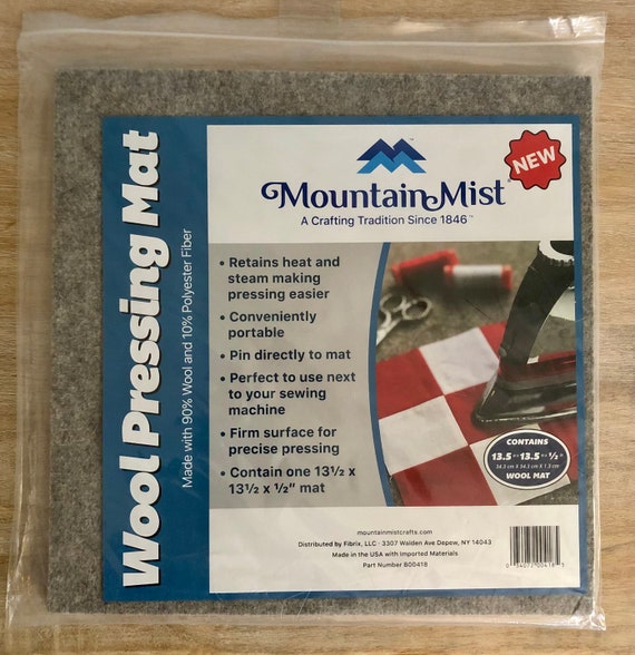 13.5 X 13.5 Wool Pressing Mat Portable Ironing Mat Mountain Mist 