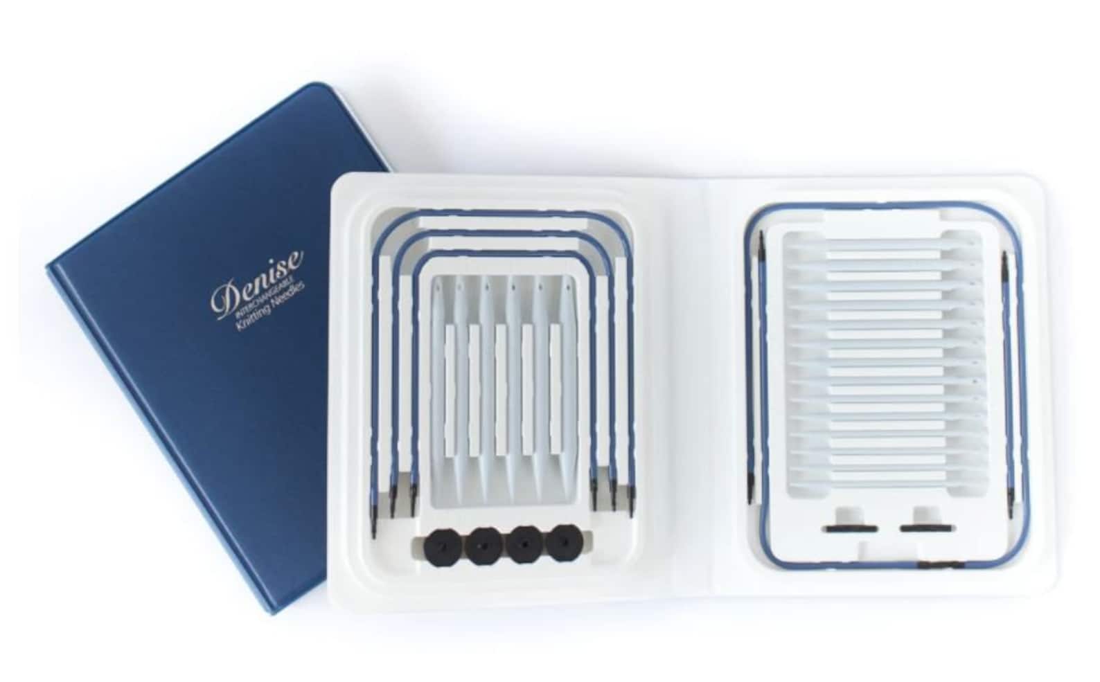 Deniseinterchangeable Knitting Needles Set 2 Color Options Etsy