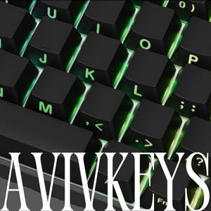 Black Side Print Keycaps Set, RGB Shine Through Keycap Set, 136-Keys PBT Double-Shot, OEM Profile keycaps, Backlit Keycap Set, Custom