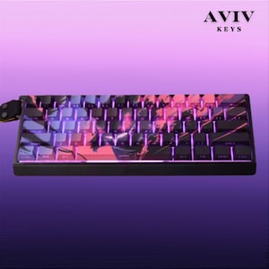 Anime Keycaps Set, RGB Backlit Keycaps, 136 Keys, PBT Keycaps, Side-Print Keycap, Cartoon Design, Shine Through Keycap, Custom Keycap, Gamer