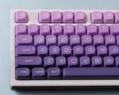 パープルグラデーションMOAキーキャップ、MXメカニカルキーボード用134