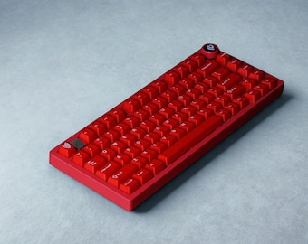 Red Keycap Set: Double-Shot , Cherry Profile, Custom 114 Keys