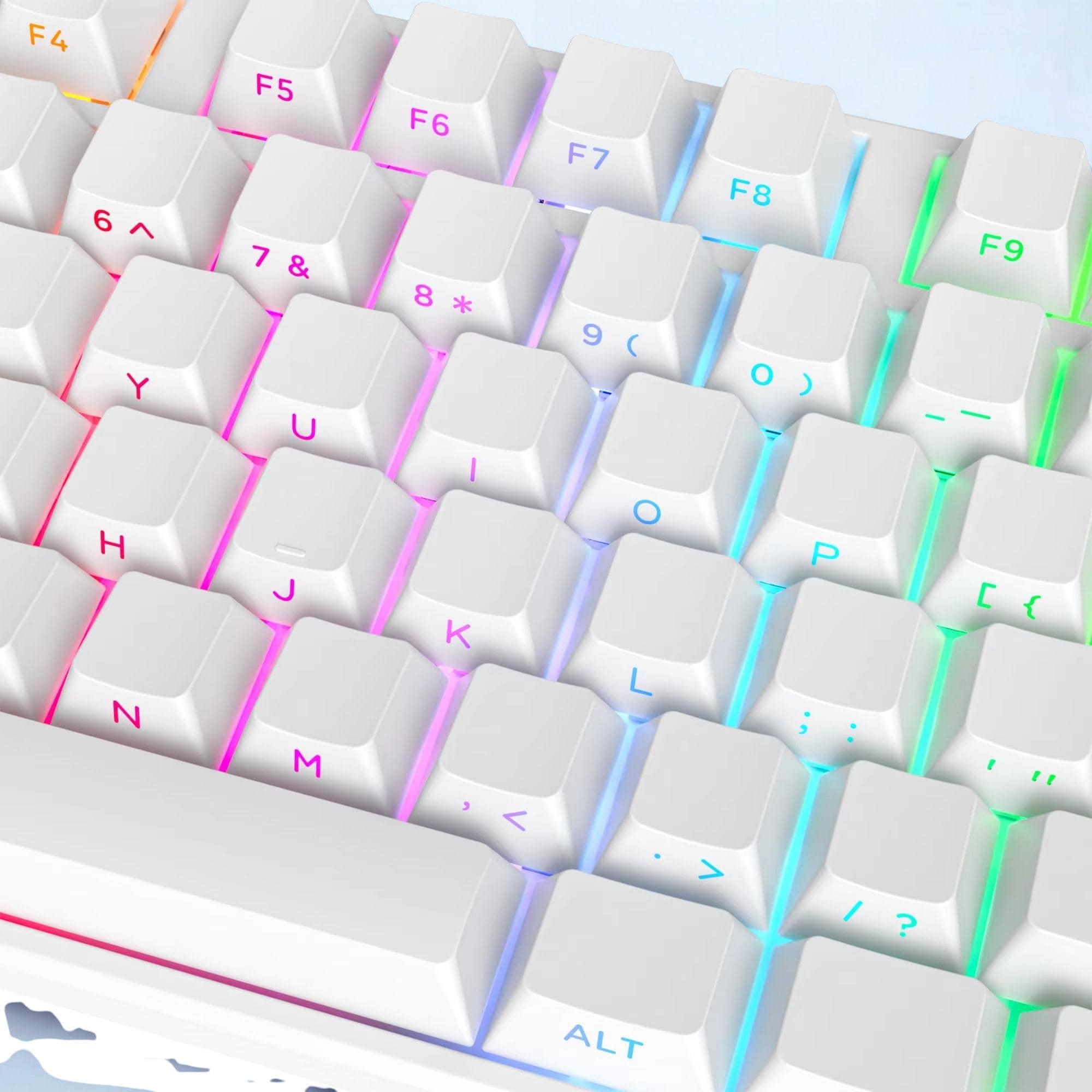 Set di 68 copritasti bianchi vuoti in altezza originale Keycaps non