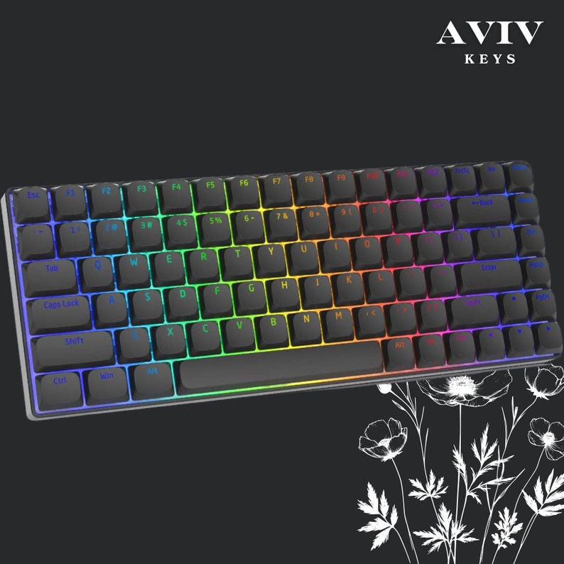 K70 Gaming Tastenkappen - Durchscheinende Ctrl Tasten Mit Strukturierter Oberfläche