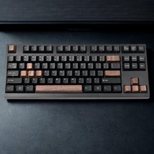 Handcrafted Wood Keycaps: OEM Profile, Cherry MX Compatible