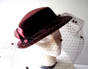 Vintage Joe Bill Miller Hat Original Chapeaux Chic Flapper  display picture 1