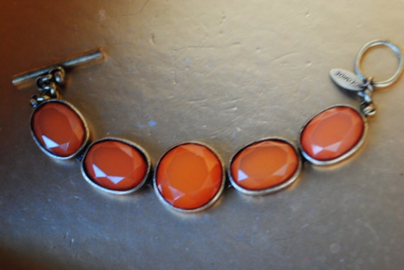 Bracelet d'ambre pour bébé couleur cognac