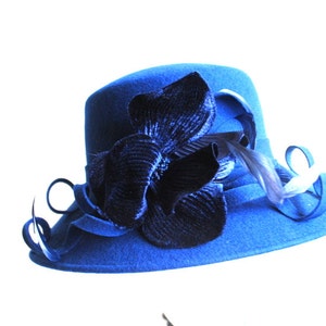 Betmar Hat With Feathers - Etsy display picture 1