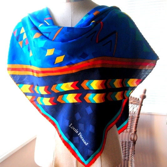 Louis Feraud Scarf - Etsy
