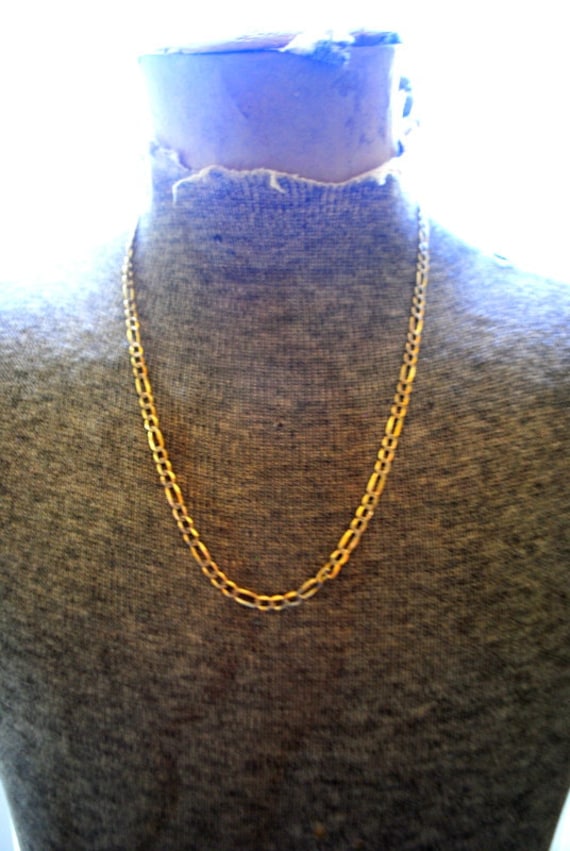 Classy Vintage 80s, Steling Silver 925 . P.lux , Unisex Chain With 