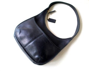 バッグ Vintage Coach Ergo 9033 Shoulder Bag Old Coach Ergo 9033 Vintage Leather Shoulder Bag Dark Brown