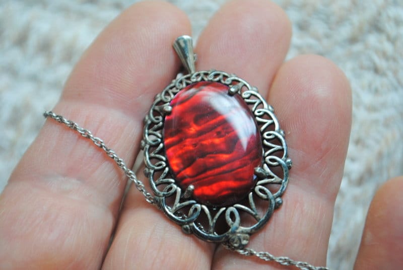 アクセサリー Silver 925 vintage necklace NW Signed Necklace Silver Tone Pendant. - Etsy Canada