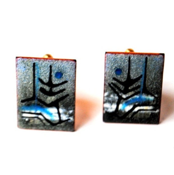 1960 vintage, copper , rectangular shape, mod sty… - image 6