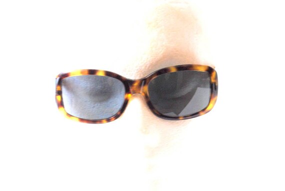Runway Vintage 80s, Animal Print Tortoise , Rectangular 