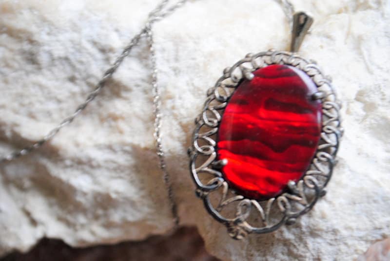 アクセサリー Silver 925 vintage necklace NW Signed Necklace Silver Tone Pendant. - Etsy Canada