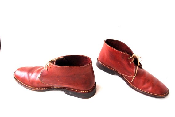 Classy Vintage 1990, Rust Brown Genuine Leather , Dressy  display picture 3