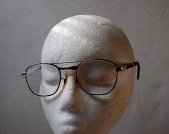 Retro Vintage 60s, Silver Tone Metal Frame, Aviator Style