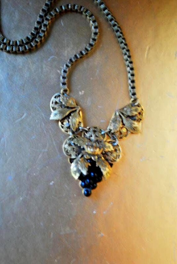 1900 Vintage , One-of-kind , Gold Plated Necklace With Book  display picture 1
