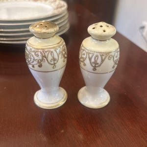 ノリタケ ゴールドミア　USデザイン　Noritake GOLDMERE NORITAKE Japan Gold Rim Vintage Creamer Bowl Dinner Plates