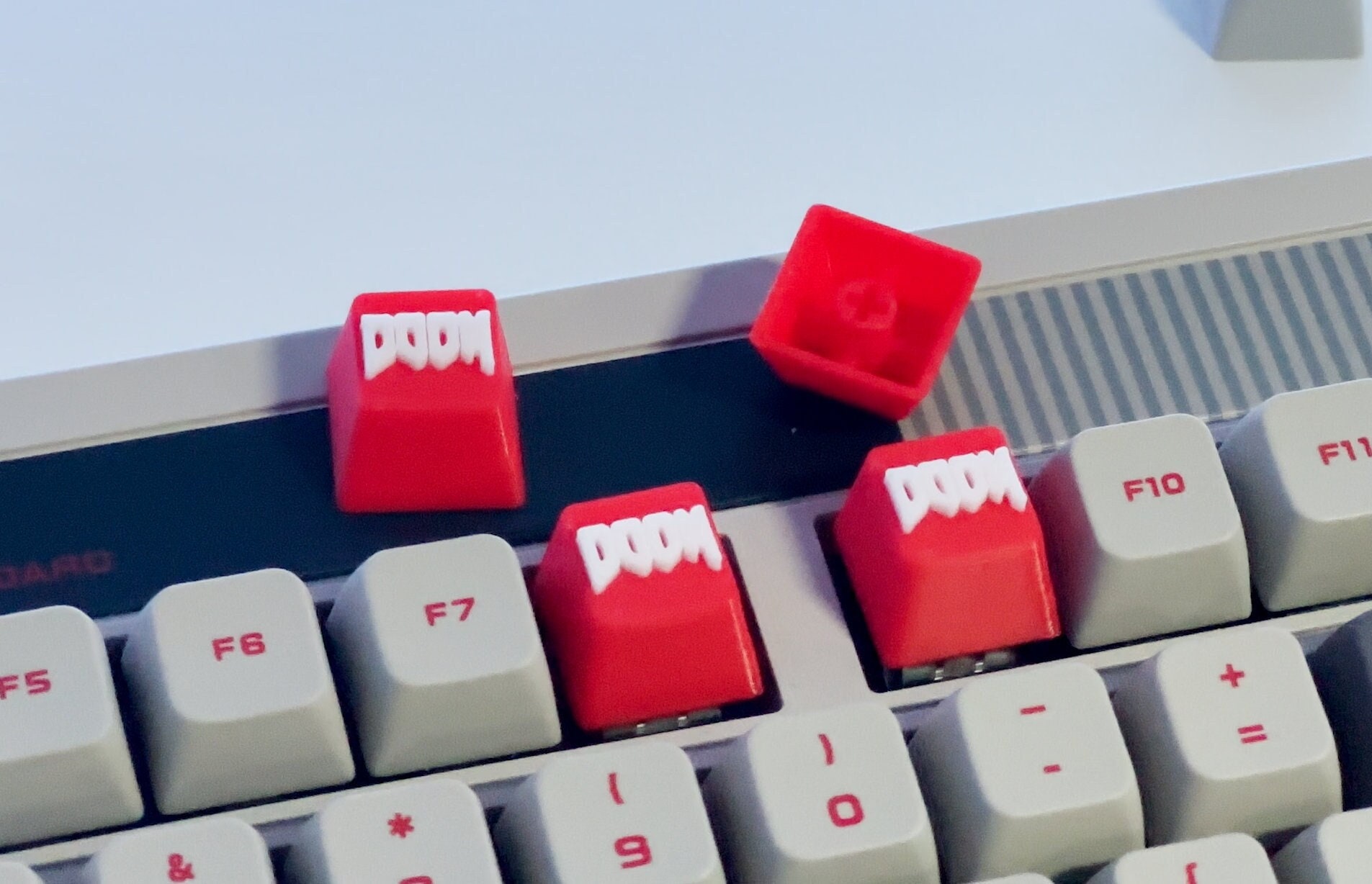 doom limited edition red replica key card Doom Limited Edition UAC keycard Replica Collection – 24-7 Games &  Collectables main image 1