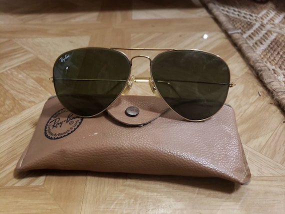 1980 ray ban aviators