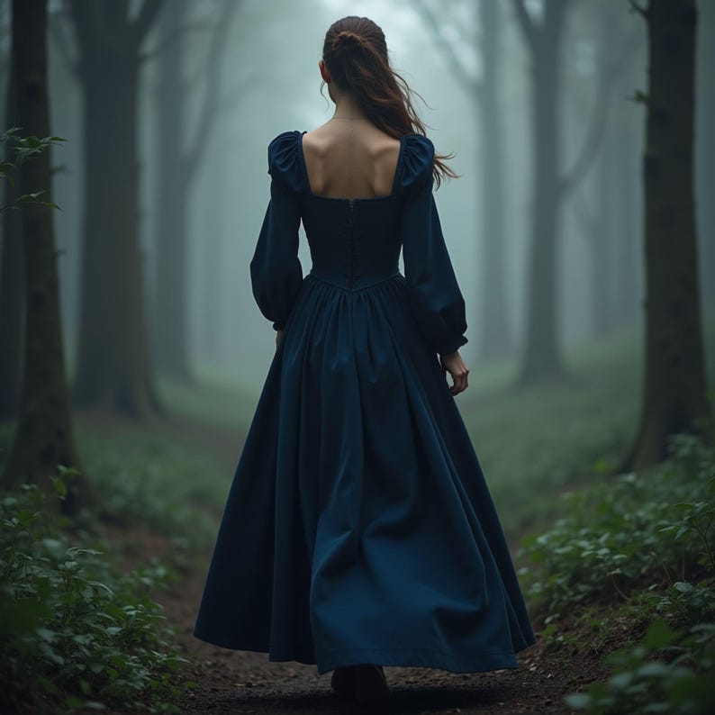 Mystical old-world Renaissance dress, regal square neck gown, billowing sleeves dress, timeless fairytale elegance, Renaissance-inspired gown, vintage square neck dress, flowing fairytale gown, romantic medieval dress, fantasy regal attire, classic Renaissance fair dress, elegant square neck gown, whimsical Renaissance dress, ethereal billowing sleeves gown, timeless period dress, fairytale-inspired gown, historical fantasy dress, elegant old-world gown, regal vintage dress