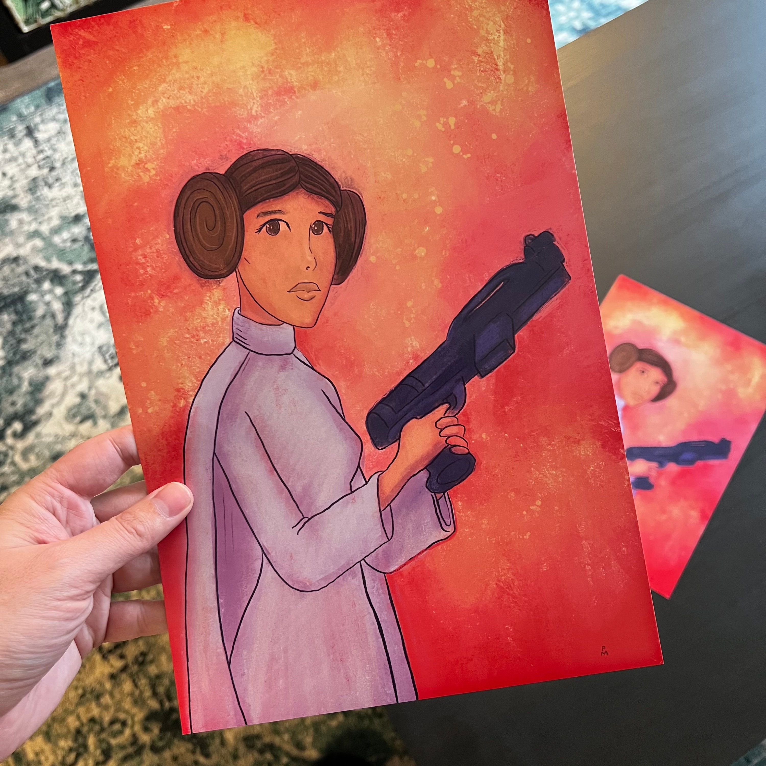 Sonderangebotszeitraum Princess Leia Prints - Etsy