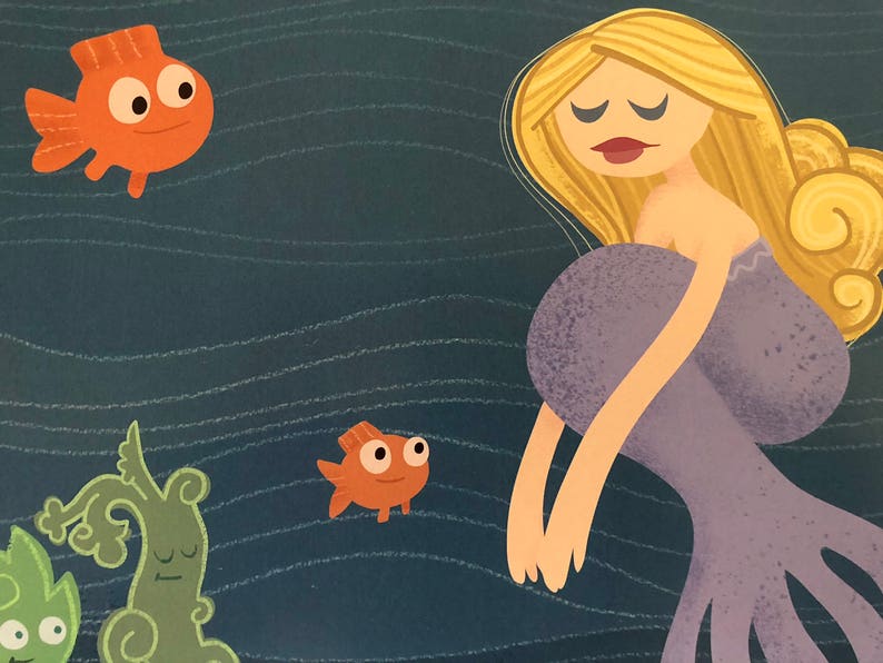 Girl in the Sea Limited Edition Print edition of 50
