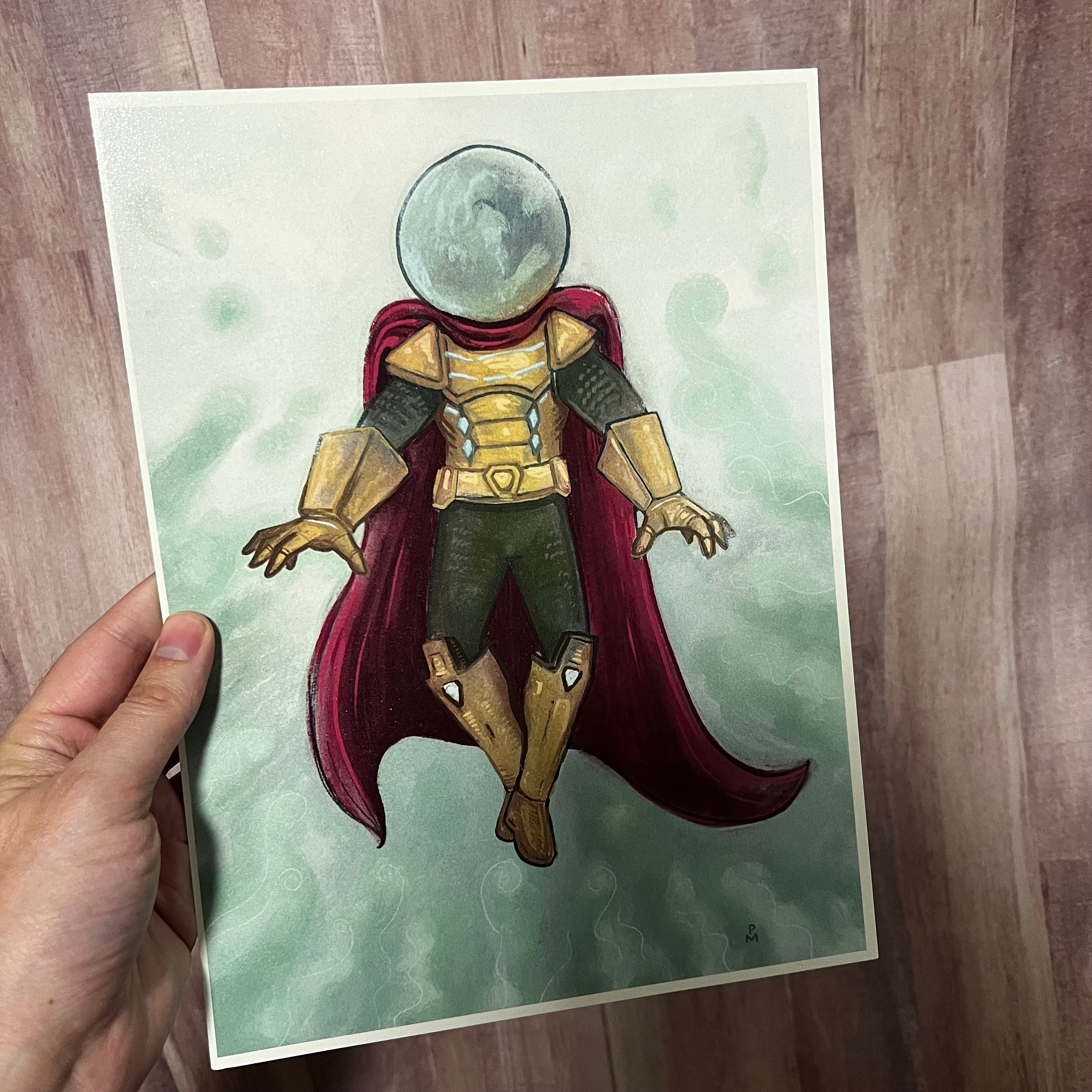 How to Draw Mysterio