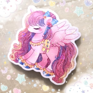 かわいいちびピンクポニーステッカー – 「Pink Pony Club」の魔法