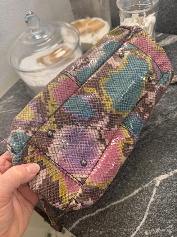 Stunning Aimee Kestenberg Colored Python Print Cr… - image 8