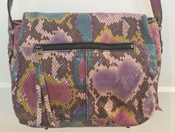 Stunning Aimee Kestenberg Colored Python Print Cr… - image 10