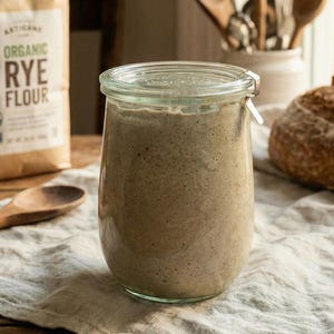 Organic Liquid Rye Sourdough Starter - Optional Sourdough Home