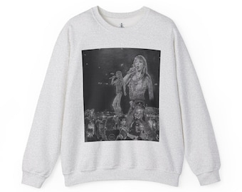 Pop Star Konzert-Sweatshirt: Musikliebhaber Rundhalsausschnitt