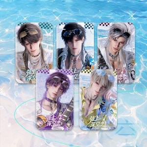 Love and Deepspace Rockstar Badges Pins - Sylus Zayne Xavier Caleb Rafayel - Ita Bag Collectible