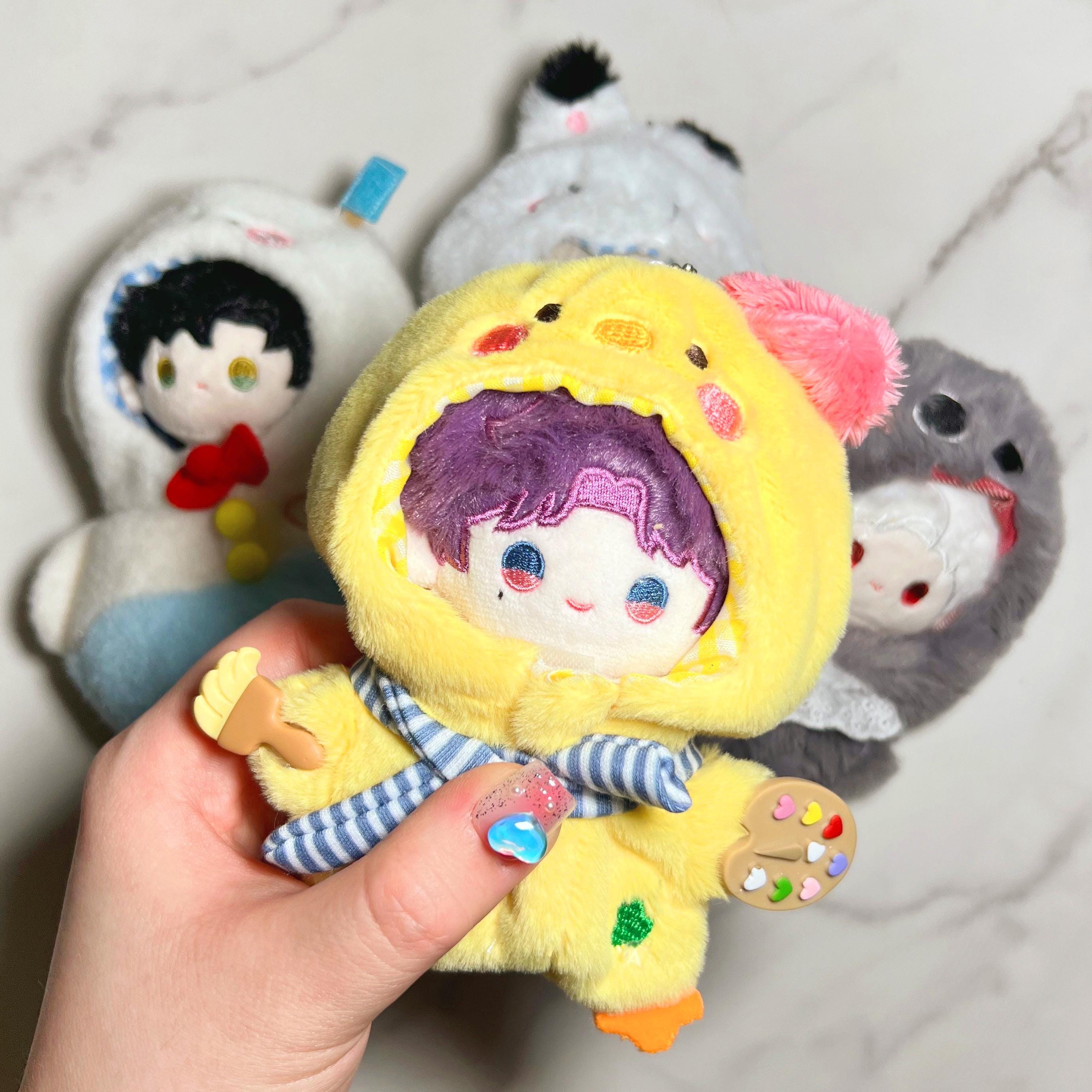 Love and Deepspace Mini Chibi Plush Doll Clothing - Keychain - LAD - Xavier Sylus Rafayel Zayne Plushies - 10CM 4"