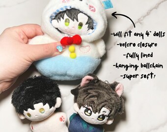 Luuちゃん コンパクト Love and Deepspace Mini Chibi Plush Doll Clothing - Keychain - LAD