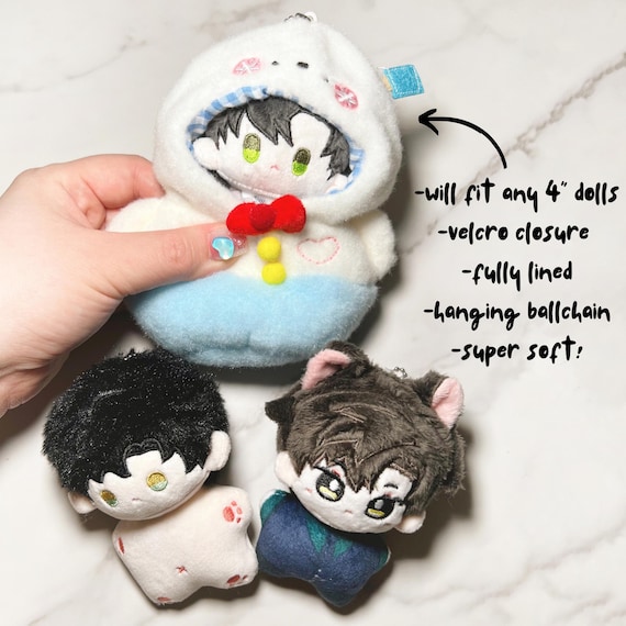 Love and Deepspace Mini Chibi Plush Doll Clothing - Keychain - LAD