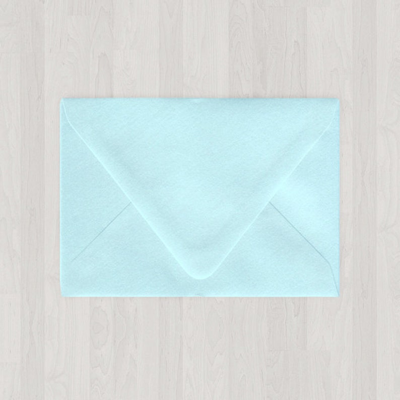 250 4Bar Envelopes - Euro Flap - A1 - Light Blue - BULK CASE 250 4Bar Envelopes - Euro Flap - A1 - Light Blue - BULK CASE
