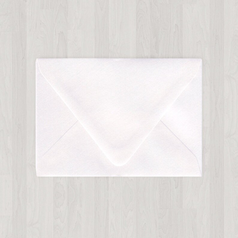10 A2 Envelopes Euro Flap White BULK DISCOUNT AVAILABLE Etsy